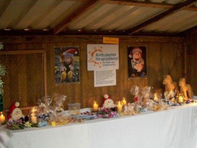 Unser Stand auf dem Weihnachtsmarkt Neuenkirchen